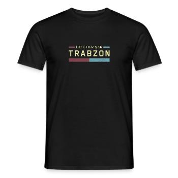 Trabzon Türken Trabzonlu Memleket Urlaub - Männer T-Shirt - Schwarz - Vorne - AI Model Male 178 light (178cm)