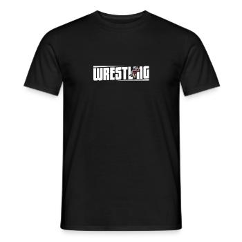 Wrestling Suplex Ringen Kampfsport Wrestler - Männer T-Shirt - Schwarz - Vorne - AI Model Male 178 light (178cm)
