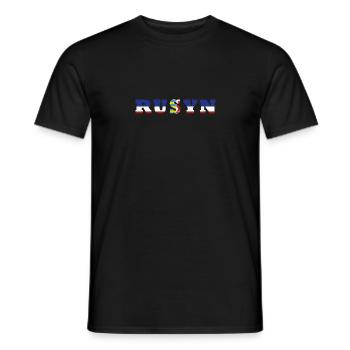 Ostslawen Rusyn Karpaten Herkunft Rusnak - Männer T-Shirt - Schwarz - Vorne - AI Model Male 178 light (178cm)