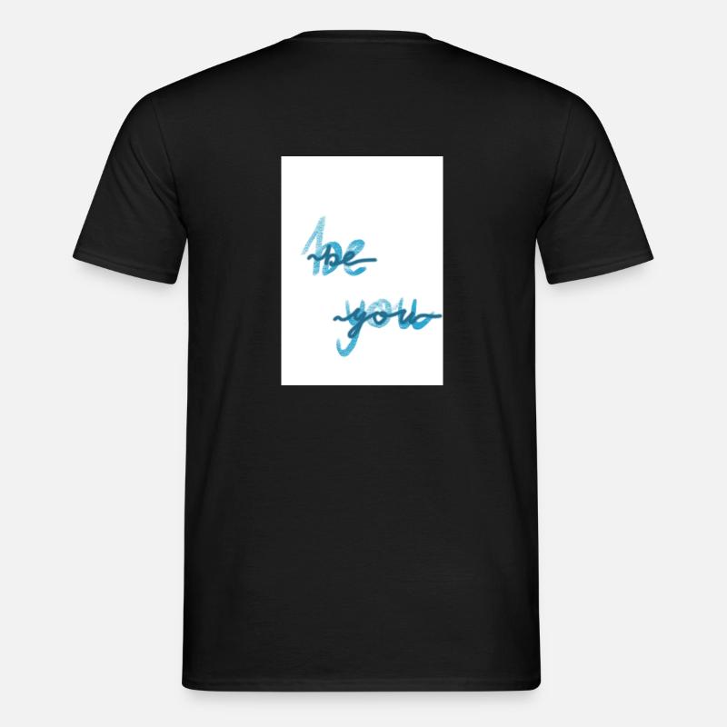Einzigartig - Männer T-Shirt - Schwarz