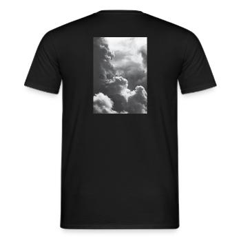 Odyssey in the Clouds - Männer T-Shirt - Schwarz - Hinten - AI Model Male 178 light (178cm)