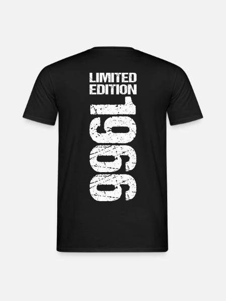 60. Geburtstag Limited Edition 1966 Jahrgang 1966 - Männer T-Shirt - Schwarz