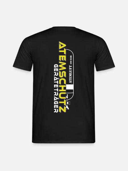 Feuerwehr - Atemschutzgeräteträger - Männer T-Shirt - Schwarz