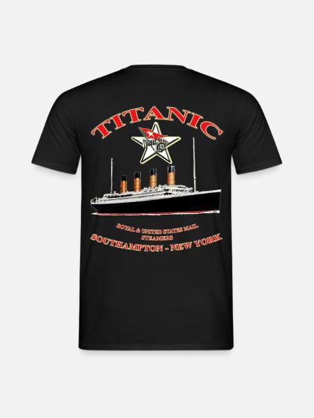 TITANIC STAR KREATION Louis RUNEMBERG © Adagp - Männer T-Shirt - Schwarz