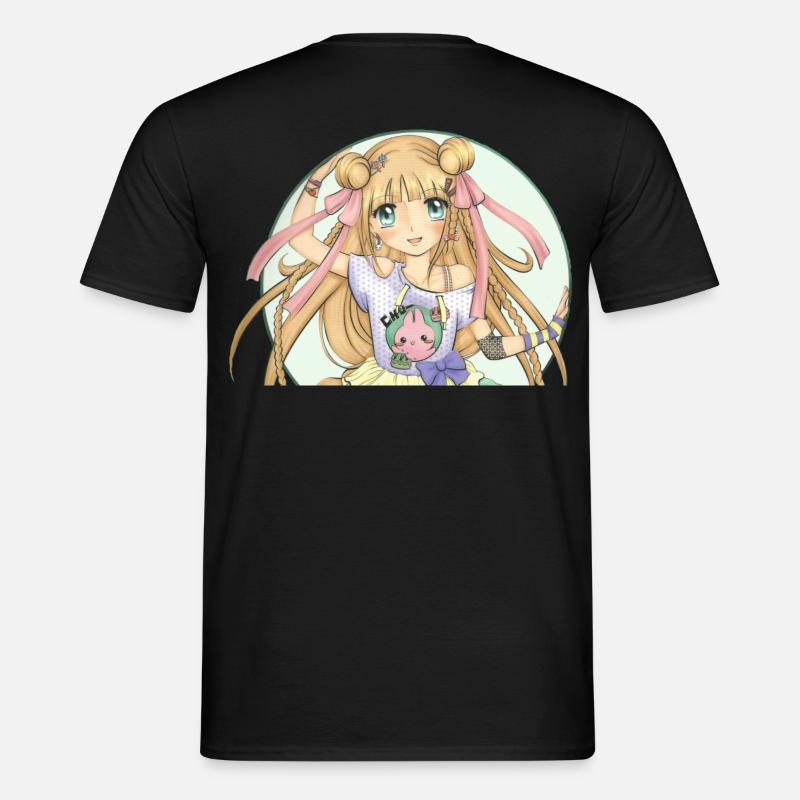 Manga - Men's T-Shirt - black