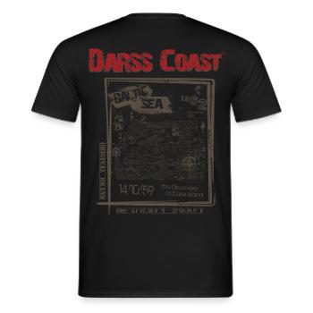 Darss Coast - Dein Statement für den Darß - Männer T-Shirt - Schwarz - Hinten - AI Model Male 178 light (178cm)