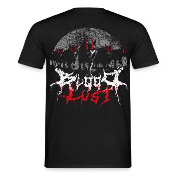 Bloodlust Wolf Pack - Männer T-Shirt - Schwarz - Hinten - AI Model Male 178 light (178cm)