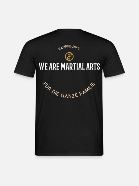 We Are Martial Arts Family - Männer T-Shirt - Schwarz