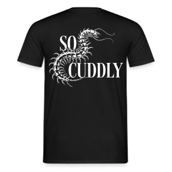Scolopender Fan - Men's T-Shirt - black - Back - AI Model Male 178 light (178cm)