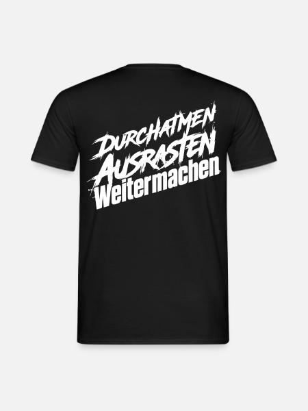 Ausrasten Erlaubt - Männer T-Shirt - Schwarz
