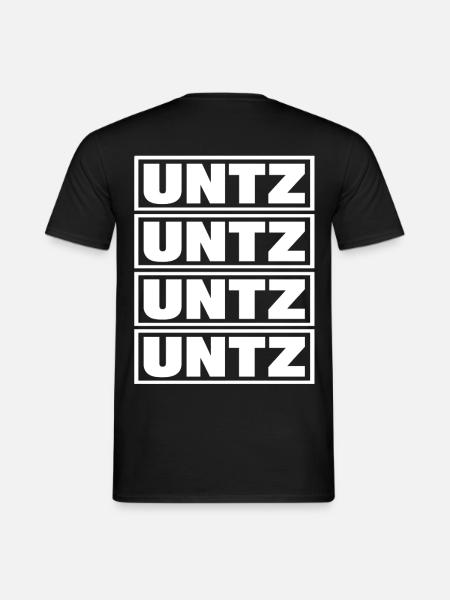 UNTZ UNTZ UNTZ - Männer T-Shirt - Schwarz