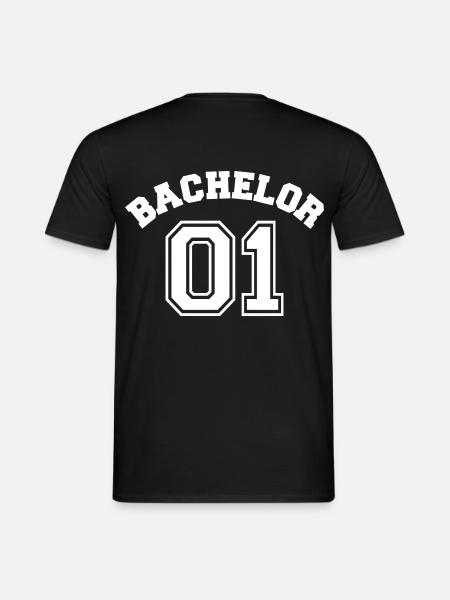 Bachelor 01 - T-shirt homme - noir