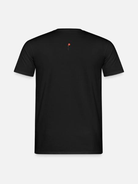 Happy Balloon Smile - Men's T-Shirt - black
