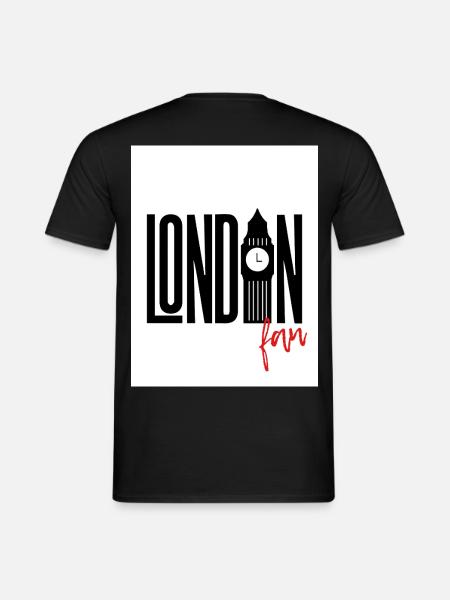 Fan de Londres - T-shirt homme - noir