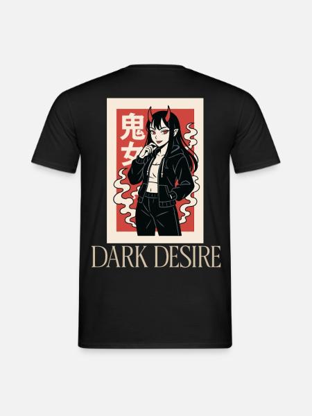DARK DESIRE - Men's T-Shirt - black