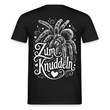 Vogelspinnen Fan - Männer T-Shirt - Schwarz - Hinten - AI Model Male 178 light (178cm)