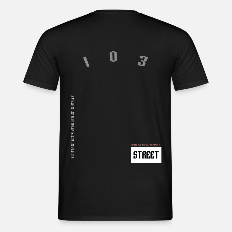 Le 103 - Männer T-Shirt - Schwarz