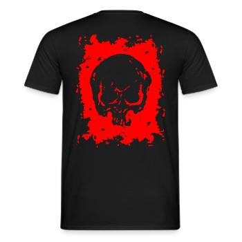 2reborn Head Totenkopf Horror Angst Tot - Männer T-Shirt - Schwarz - Hinten - AI Model Male 178 light (178cm)