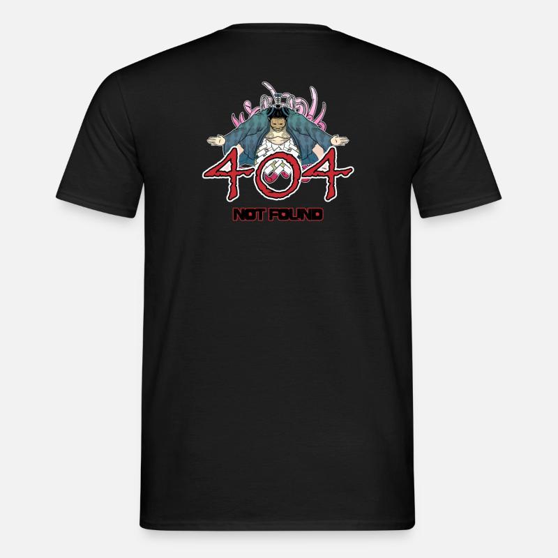 404 - nicht gefunden - Sumo-Version - Männer T-Shirt - Schwarz