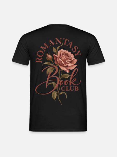 Romantasy Book Club - Männer T-Shirt - Schwarz