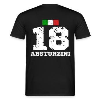 Italien Sauf Trikot Lloret Malle Mallorca Party - Männer T-Shirt - Schwarz - Hinten - AI Model Male 178 light (178cm)