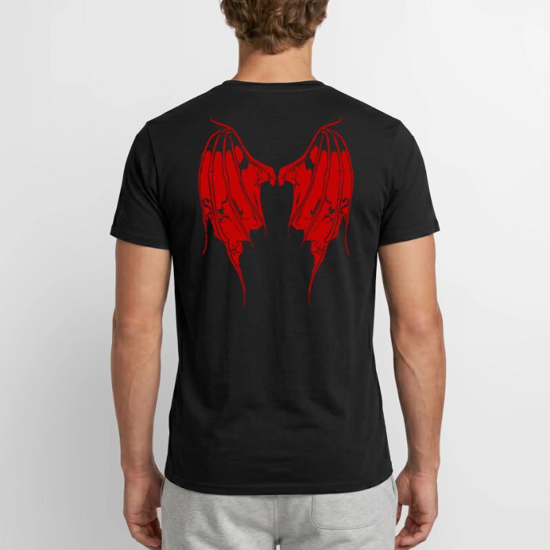 2reborn Devil Devilwings Wings Teufel Demon Männer T-Shirt