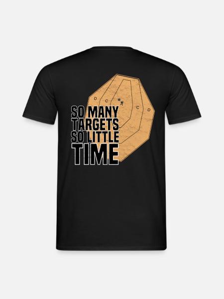 So many targets - Men's T-Shirt - black