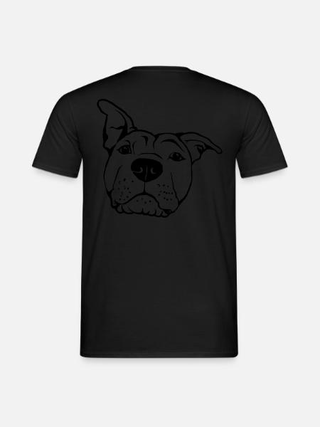 American Staffordshire Terrier - T-shirt homme - noir