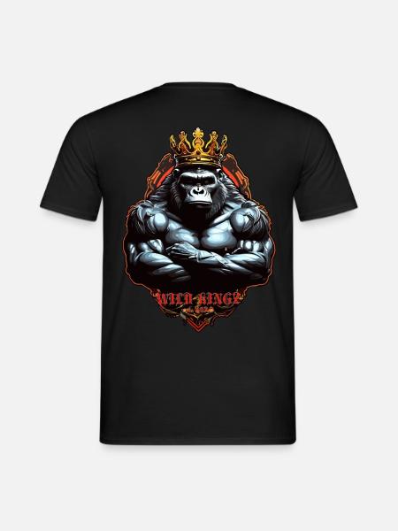 Gorille - T-shirt homme - noir