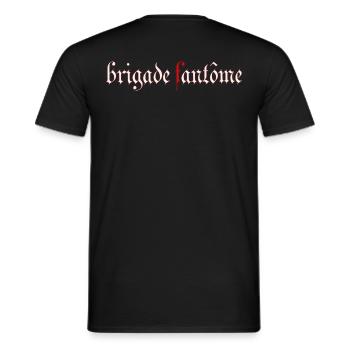 Brigade phantome - T-shirt homme - noir - Dos - AI Model Male 178 light (178cm)