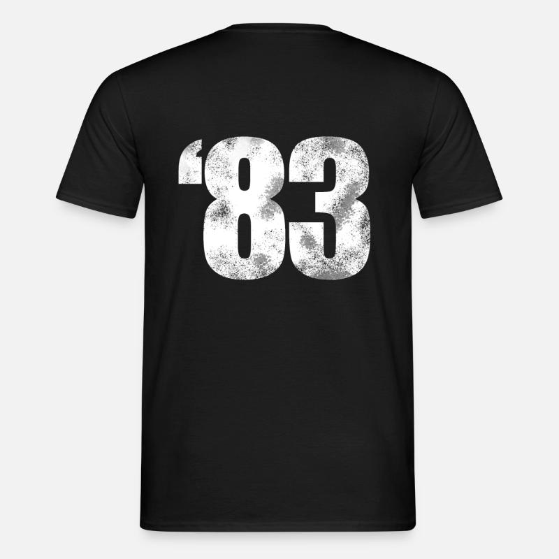 83 now! - Männer T-Shirt - Schwarz
