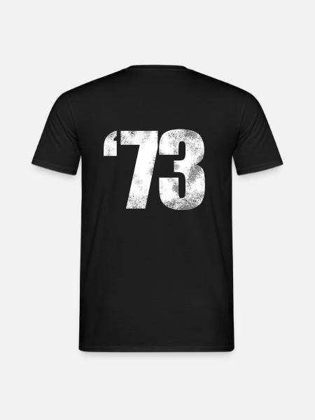 73 now! - Männer T-Shirt - Schwarz