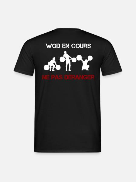 T-shirt OQP Blanc - dos - T-shirt homme - noir