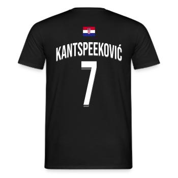 Funny Summer Vacation Magaluf Party Crew - Männer T-Shirt - Schwarz - Hinten - AI Model Male 178 light (178cm)