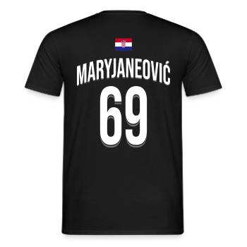Mallorca Vacation Funny Matching Party Crew - Männer T-Shirt - Schwarz - Hinten - AI Model Male 178 light (178cm)