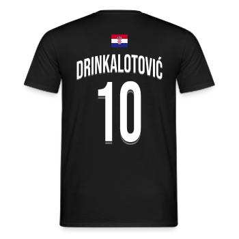 Summer Magaluf Party Vacation Party Crew - Männer T-Shirt - Schwarz - Hinten - AI Model Male 178 light (178cm)