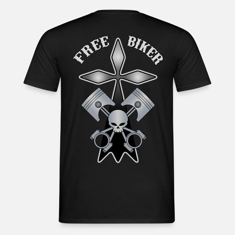 breizh Biker - Männer T-Shirt - Schwarz