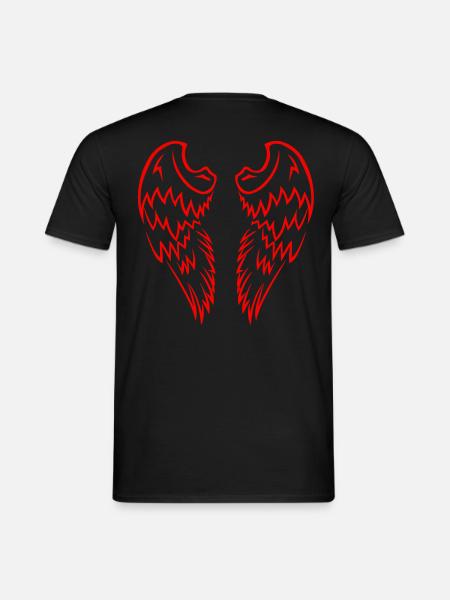 Angel Wings - Men's T-Shirt - black
