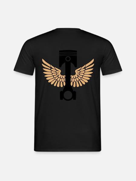piston and rod 02 - Men's T-Shirt - black