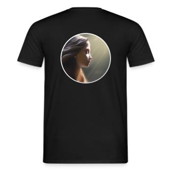 All Mine - Männer T-Shirt - Schwarz - Hinten - AI Model Male 178 light (178cm)