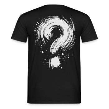Quête mystérieuse - T-shirt homme - noir - Dos - AI Model Male 178 light (178cm)