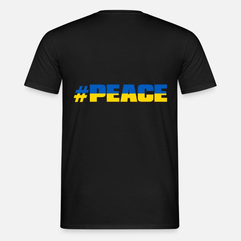 # PEACE - Männer T-Shirt - Schwarz