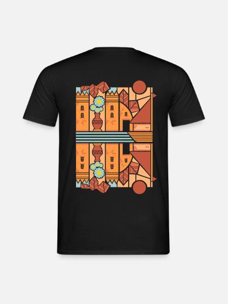 Antike - Männer T-Shirt - Schwarz