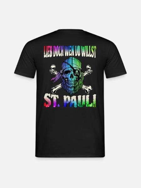 St. Pauli Hamburg Fanartikel St. Pauli - Men's T-Shirt - black