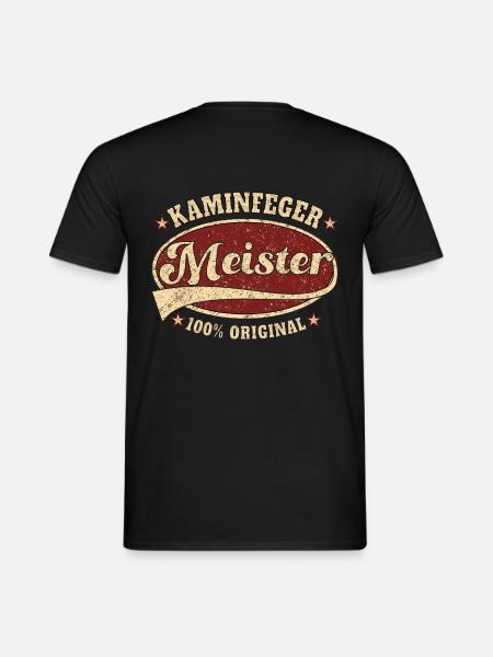 Kaninfeger Meister 100 % original - Männer T-Shirt - Schwarz