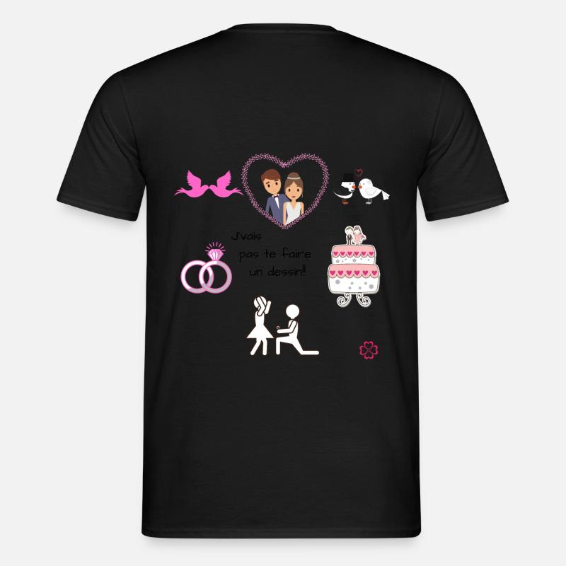 Proposta di matrimonio 2 - T-shirt uomo - undefined