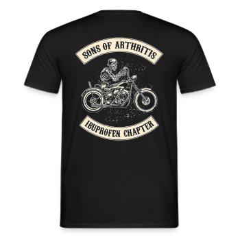 Cool Biker saying shirt - T-shirt homme - noir - Dos - AI Model Male 178 light (178cm)