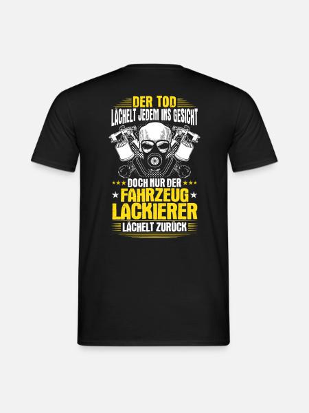 Fahrzeuglackierer Lackierer Geschenk Geschenkidee - Männer T-Shirt - Schwarz