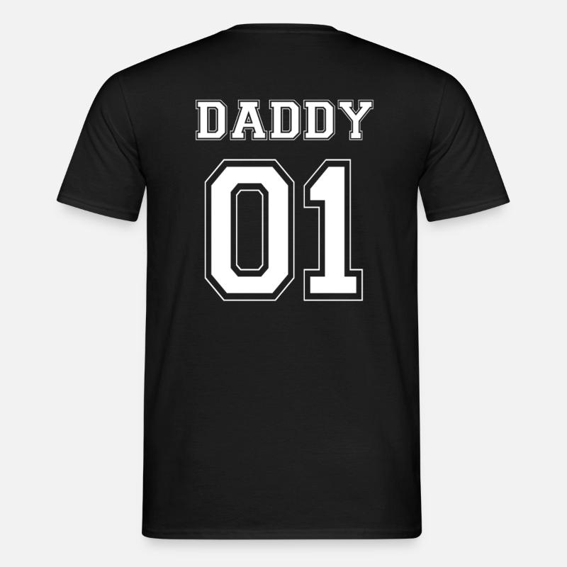 DADDY 01 - WHITE EDITION - Men’s T-shirt - black