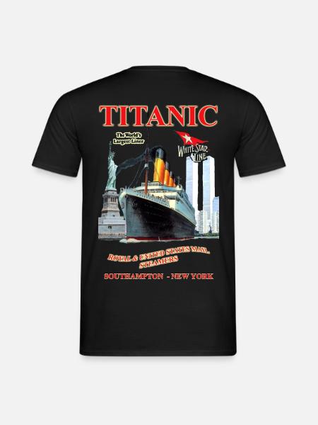 TITANIC SPIRIT CREATION LOUIS RUNEMBERG © Adagp - Mænd T-shirt - sort